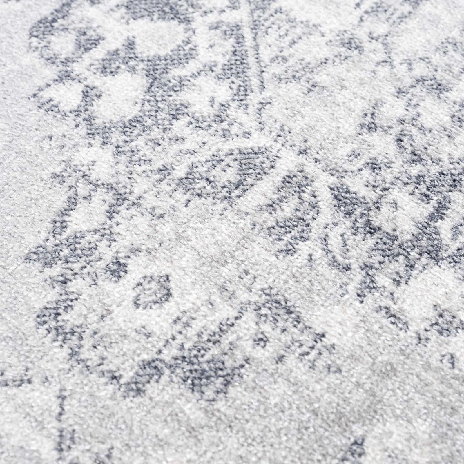 Alfombra lavable de pelo plano Akram Antrasit