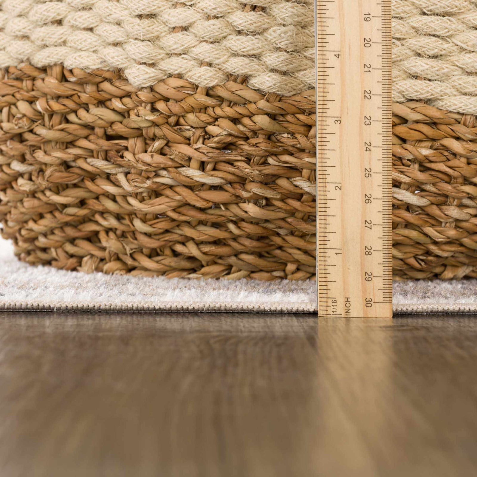 Alfombra lavable de pelo plano Hera