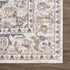 Alfombra lavable de pelo plano color crema Hiti