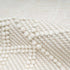 Alfombra de lana con enrejado en color beige Ramsbury