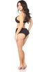 Dark Brown Lace Ruffle Panty