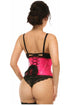 Lavish Hot Pink Patent Mini Cincher