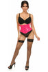 Lavish Hot Pink Patent Mini Cincher