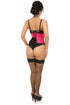 Lavish Hot Pink Patent Mini Cincher