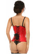 Lavish Red Patent Underbust Corset