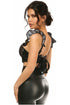 Lavish Celestial Underwire Bustier Top w/Removable Ruffle Sleeves