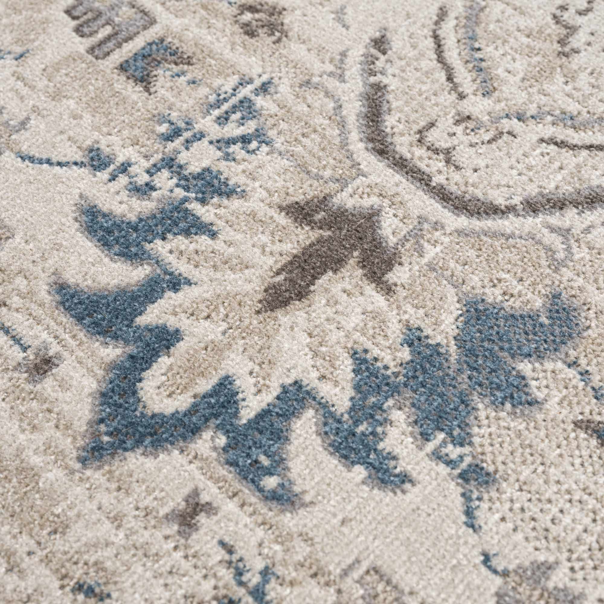 Alfombra lavable color crema Cabacungan - Liquidación