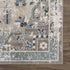 Alfombra lavable gris y azul Cabacungan