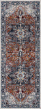Alfombra lavable Cabacungan azul y óxido - Liquidación