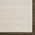 Alfombra lavable de color crema Bahar