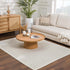 Alfombra lavable blanca Deron