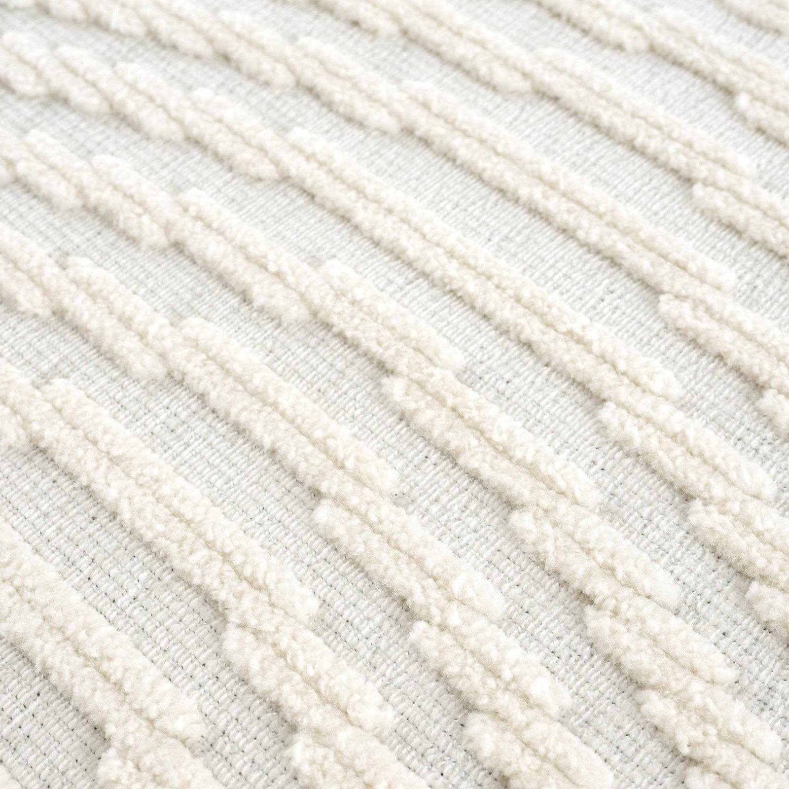 Alfombra lavable blanca Deron