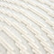 Alfombra lavable blanca Deron