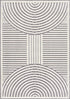 Alfombra lavable Deron Gray Rainbow
