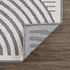 Alfombra lavable Deron Gray Rainbow