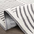Alfombra lavable Deron Gray Rainbow