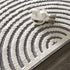 Alfombra lavable Deron Gray Rainbow