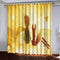 Le Petit Prince Pattern Curtains Blackout Window Drapes