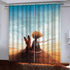 Le Petit Prince Pattern Curtains Blackout Window Drapes