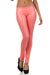 Leggings Sakkas sin pies, ultradelgados, con efecto mojado y líquido mate