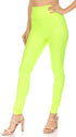 Leggings Sakkas sin pies, ultradelgados, con efecto mojado y líquido mate