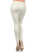 Leggings Sakkas sin pies, ultradelgados, con efecto mojado y líquido mate