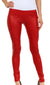 Leggings Sakkas sin pies, ultradelgados, con efecto mojado y líquido mate