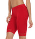 Pantalones cortos de ciclismo elásticos con ribete de encaje de mezcla de algodón Sakkas - Hechos en EE. UU.