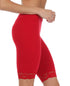 Pantalones cortos de ciclismo elásticos con ribete de encaje de mezcla de algodón Sakkas - Hechos en EE. UU.