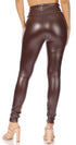 Leggings elásticos de cintura alta con líquido mate Sakkas - Fabricados en EE. UU.