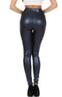 Leggings elásticos de cintura alta con líquido mate Sakkas - Fabricados en EE. UU.