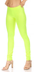Leggings elásticos de cintura alta con líquido mate Sakkas - Fabricados en EE. UU.
