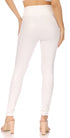 Leggings elásticos de cintura alta con líquido mate Sakkas - Fabricados en EE. UU.