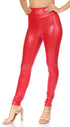 Leggings elásticos de cintura alta con líquido mate Sakkas - Fabricados en EE. UU.