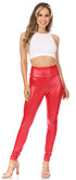 Leggings elásticos de cintura alta con líquido mate Sakkas - Fabricados en EE. UU.