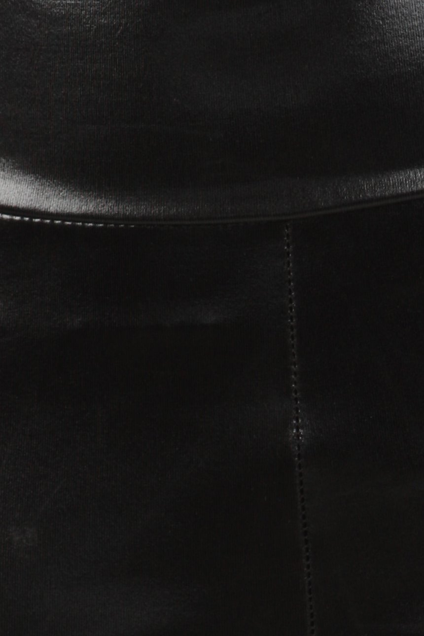 Leggings elásticos de cintura alta con efecto metalizado líquido brillante de Sakkas - Fabricados en EE. UU.