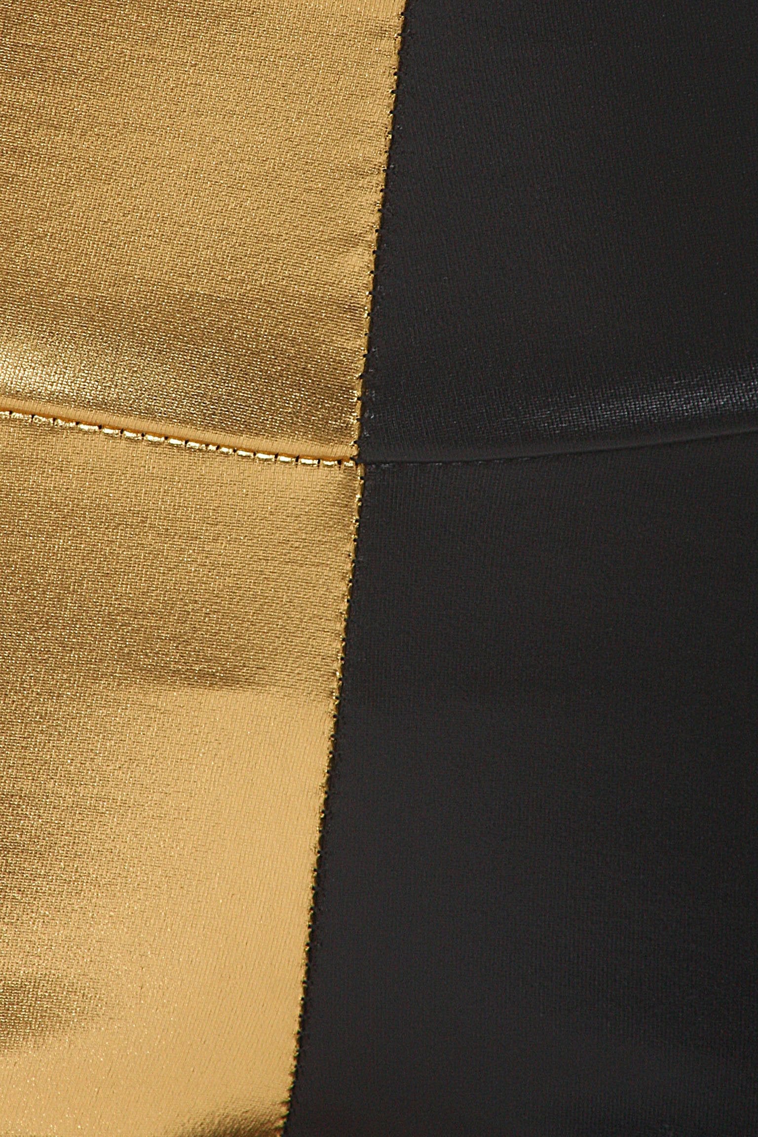 Leggings elásticos de cintura alta con efecto metalizado líquido brillante de Sakkas - Fabricados en EE. UU.