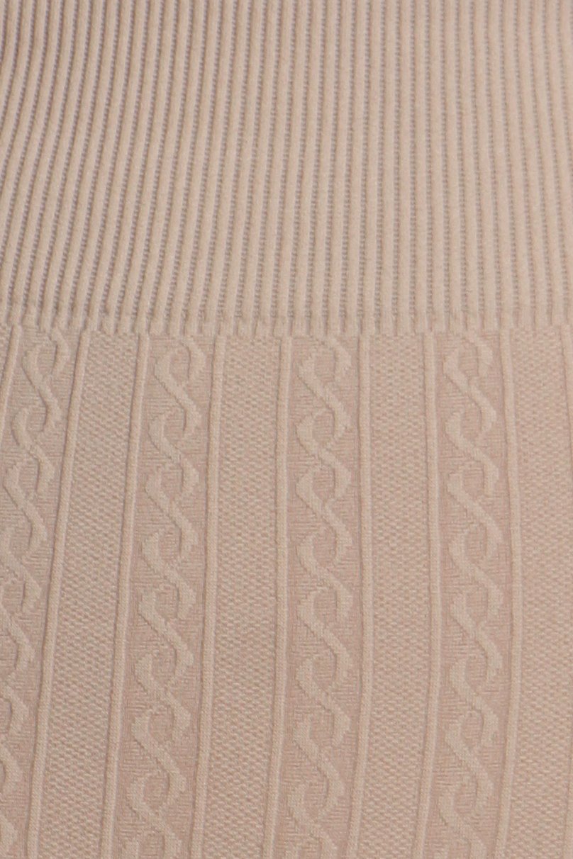 Leggings Sakkas de punto cable con forro polar