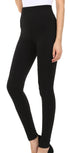 Leggings Sakkas de cintura alta con forro polar suave y cálido