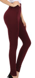 Leggings Sakkas de cintura alta con forro polar suave y cálido