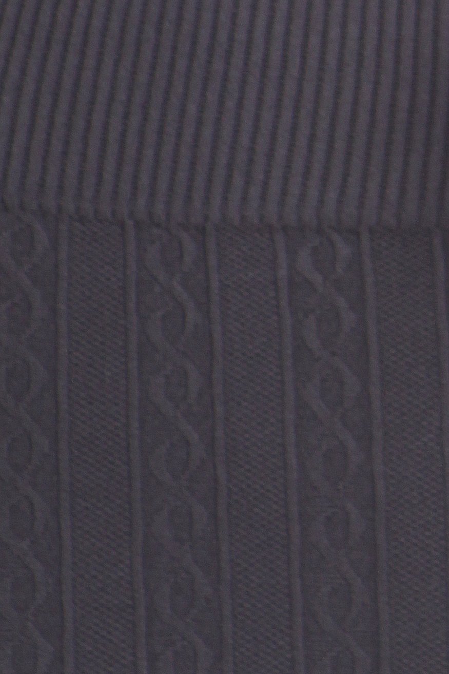 Leggings Sakkas de punto cable con forro polar