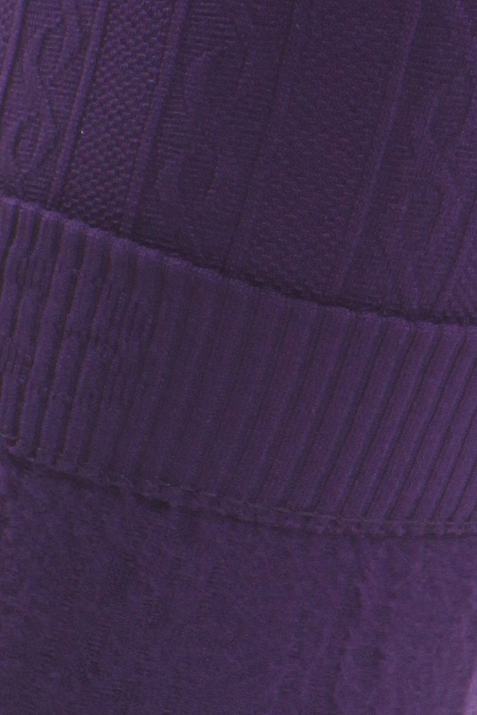 Leggings Sakkas de punto cable con forro polar