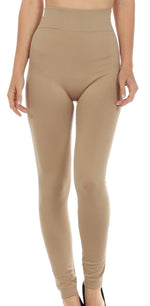 Leggings Sakkas de cintura alta con forro polar suave y cálido