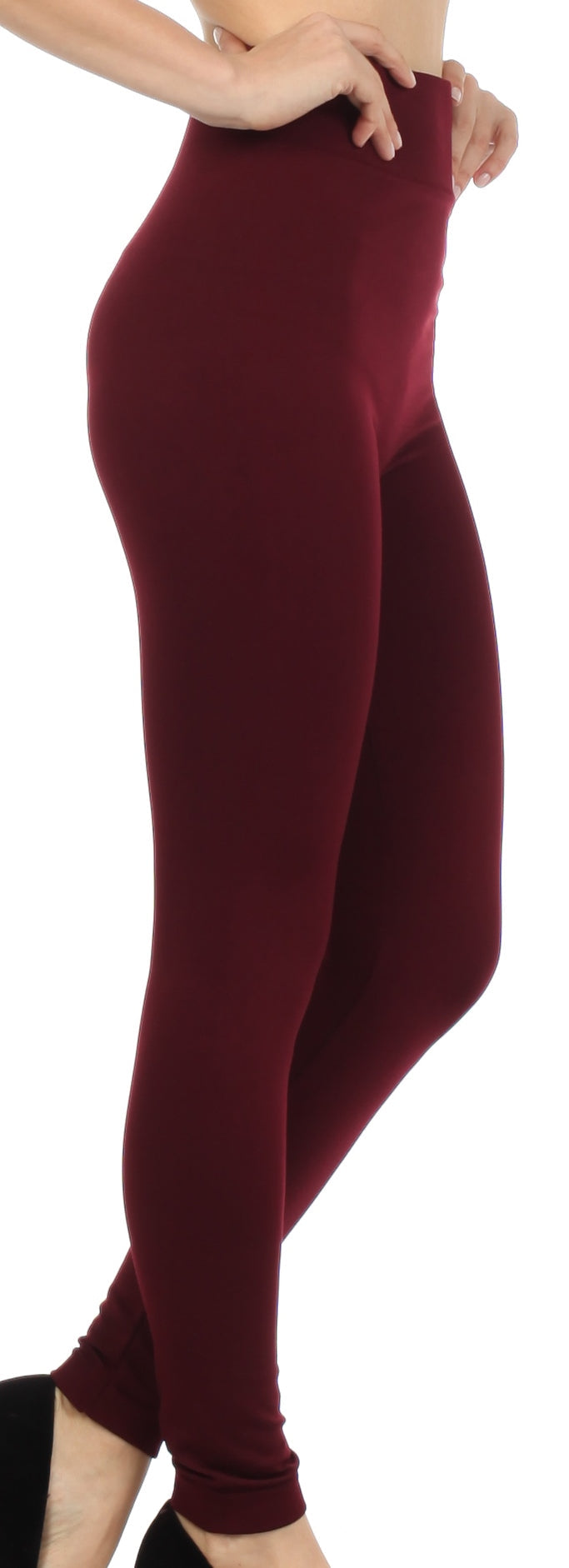 Leggings Sakkas de cintura alta con forro polar suave y cálido