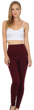 Leggings Sakkas de cintura alta con forro polar suave y cálido
