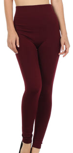 Leggings Sakkas de cintura alta con forro polar suave y cálido
