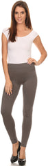 Leggings Sakkas de cintura alta con forro polar suave y cálido