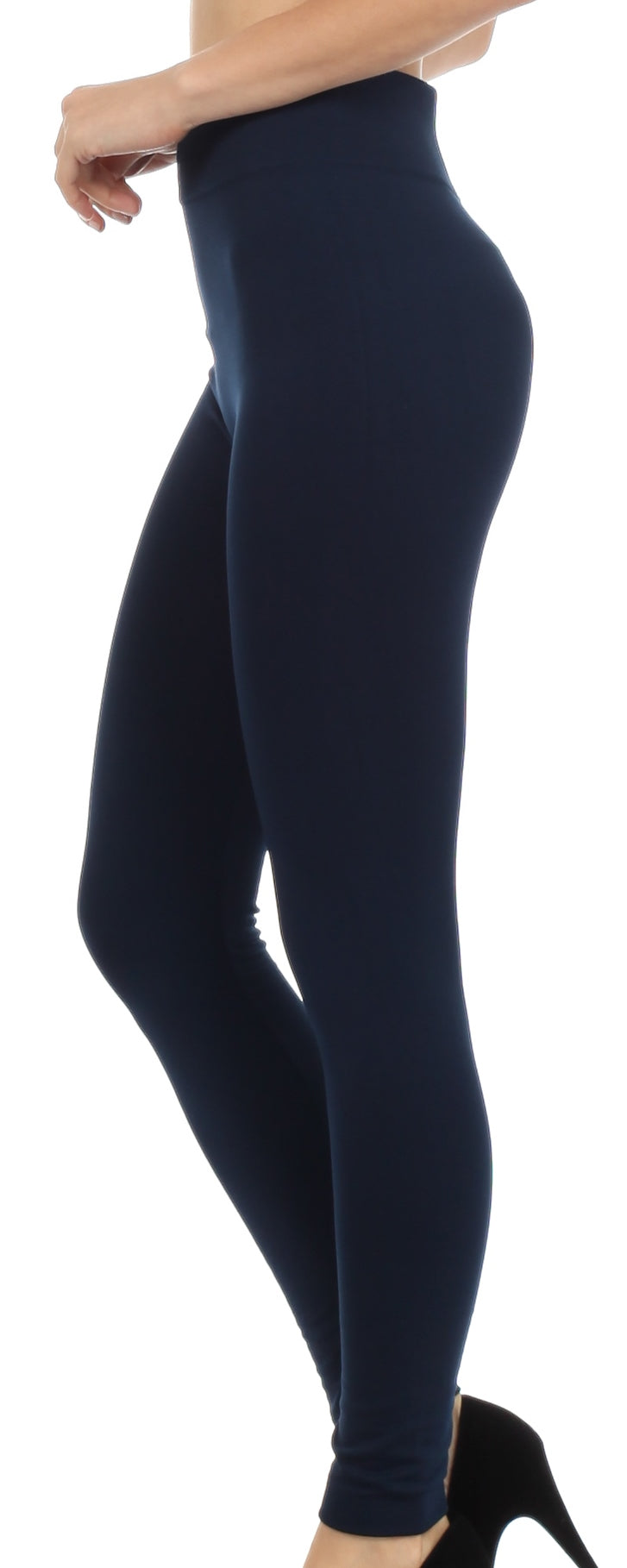 Leggings Sakkas de cintura alta con forro polar suave y cálido