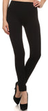 Leggings Sakkas de punto cable con forro polar