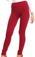 Leggings Sakkas de punto cable con forro polar